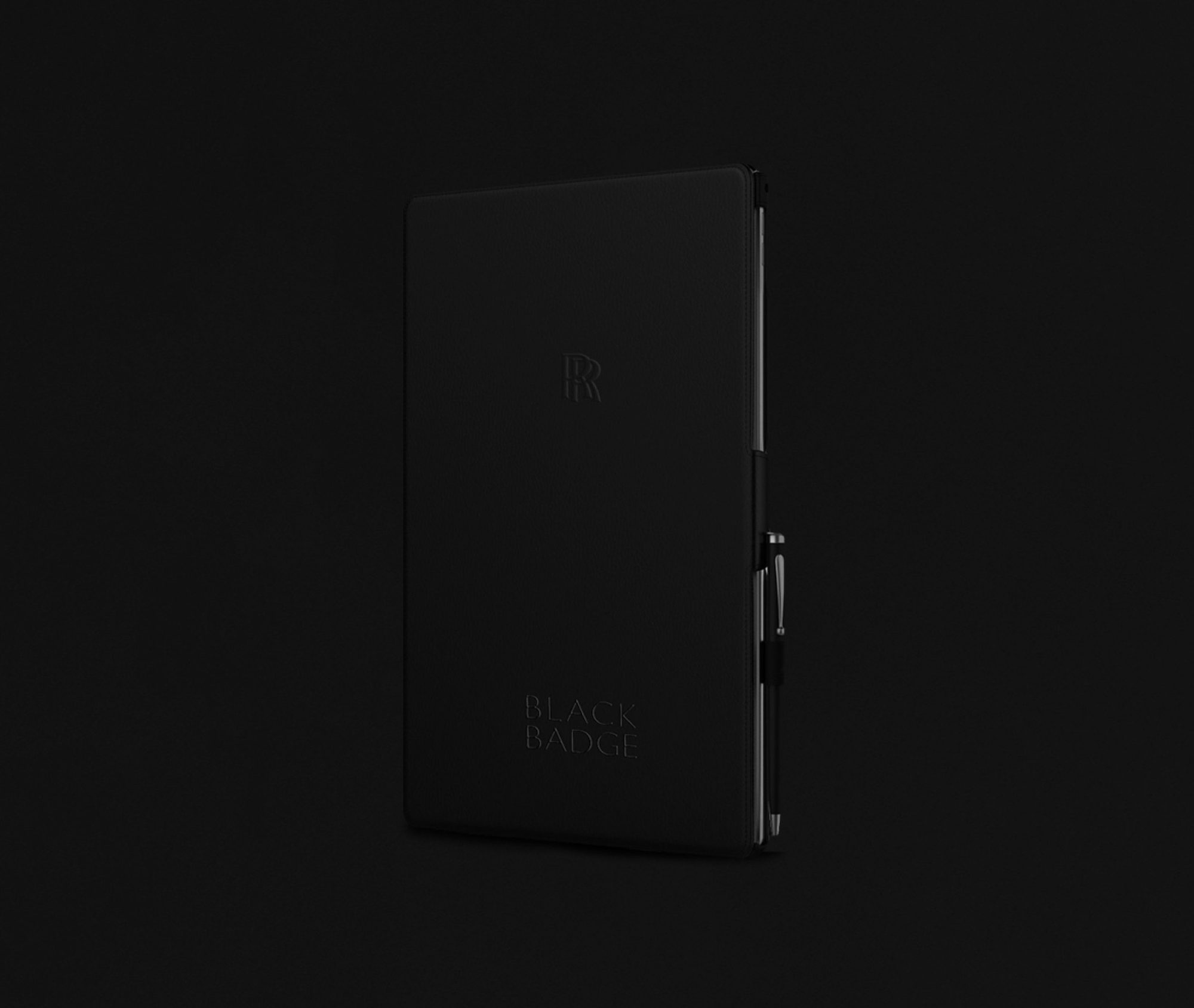 The Black Badge presentation case
